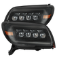 AlphaRex 03-09 Toyota 4Runner NOVA LED Proj Headlights Alpha Black w/Activ Light/Seq Signal/SB DRL