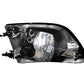 Anzo 1997.5-2003 Ford F-150 Crystal Headlights Black G2