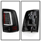 Spyder Dodge Ram 2013-2014 Light Bar LED Tail Lights - All Black ALT-YD-DRAM13V2-LED-BKV2 5085931