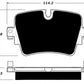Porterfield Brake Pads for 2018 JAGUAR XJ/XJL V8