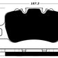 Porterfield Brake Pads for 2015 PORSCHE 918 w/Race Package