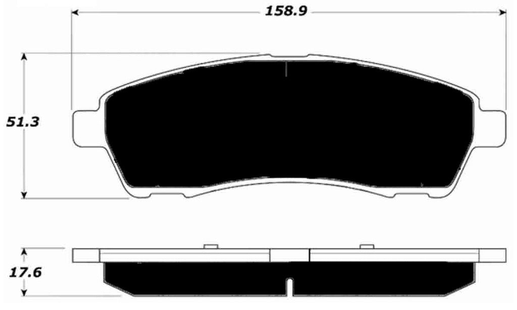 Porterfield Brake Pads for 2003 FORD F350 1 Ton 2WD DRW