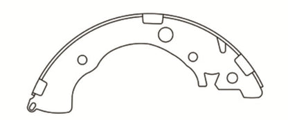 Porterfield Brake Shoes for 2011 HONDA CIVIC Sedan LX