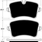 Porterfield Brake Pads for 2012 AUDI A8/A8 Quattro - Iron Discs w/Brembo Front Caliper