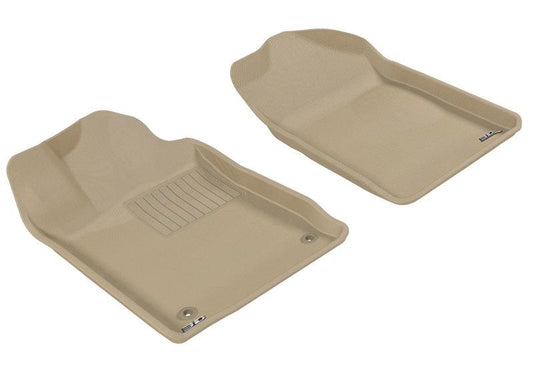 3D MAXpider 2005-2012 Toyota Avalon Kagu 1st Row Floormat - Tan L1TY05511502