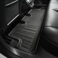 3D MAXpider 2020-2021 Tesla Model Y Elitect 1st & 2nd Row Floormats - Black E1TL02701809