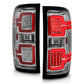 ANZO 2014-2018 Chevy Silverado 1500 LED Taillights Chrome 311291