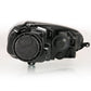 ANZO 2006-2009 Volkswagen Us Rabbit Crystal Headlight Black (Halogen Only) 121542