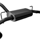 Corsa Performance 18+ Jeep Wrangler JL 2.5in Dual Rear Exit Black Tips Touring Axle