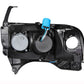Anzo 1994-2001 Dodge Ram Crystal Headlights Black w/ LED