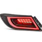 AlphaRex 22-24 Toyota GR86 LUXX LED Taillights Black Smoke 675020 *Discontinued