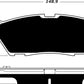 Porterfield Brake Pads for 2017 FORD F150 2wd / 4wd w/Electric PB