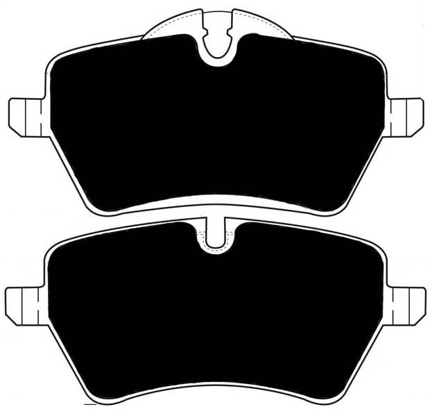 Porterfield Brake Pads for 2012 MINI Countryman