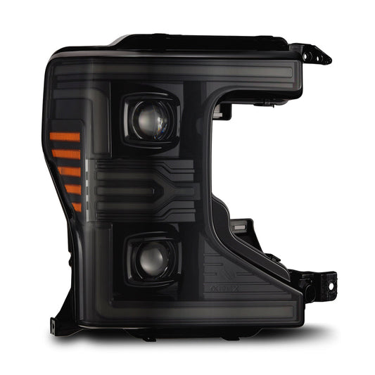 AlphaRex 20-22 Ford F-250/350/450 SD LUXX-Series LED Proj Headlights Alpha-Bk w/Acv Light SS & SBDRL 880343 *Discontinued