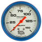 AutoMeter Ultra-Nite 2-5/8in 0-150 PSI Liquid Filled Mechanical Glow In Dark Oil Pressure Gauge 4223