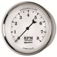 Autometer 3-3/8in O/T/W II Tach ATM1297