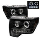 Spyder Ford F150 09-14 Projector Headlights Halogen Model- LED Halo LED Blk PRO-YD-FF15009-HL-BK 5010230