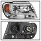 Spyder 99-04 Jeep Grand Cherokee Projector Headlights - Light Bar DRL LED - Chrome 5085214