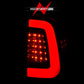 ANZO 2008-2016 Ford F-250 LED Taillights Chrome Housing Smoke Lens (Pair) 311357