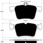 Porterfield Brake Pads for 2017 AUDI S3