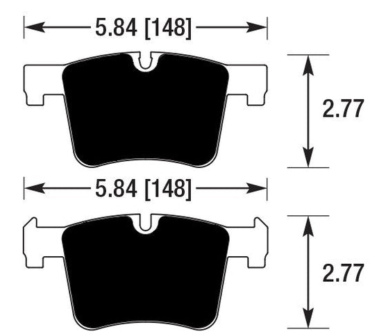 Porterfield Brake Pads for 2016 BMW 330 Series (F30) Exc M Sports Brakes