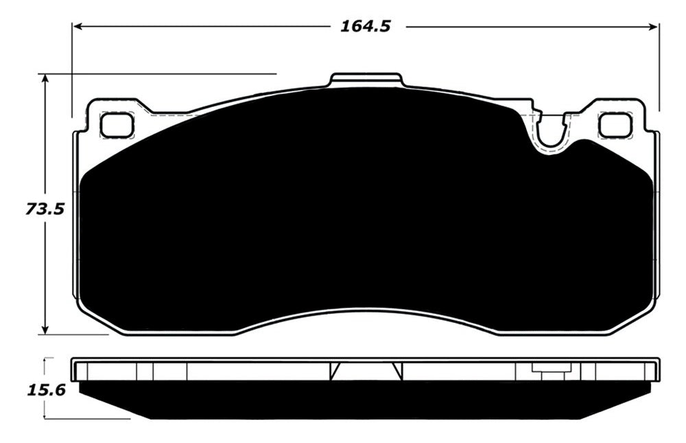 Porterfield Brake Pads for 2009 BMW 135i