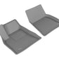 3D MAXpider 2012-2014 Tesla Model S Kagu 1st Row Floormat - Gray L1TL00011501