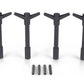Ford Racing Black Crinkle Finish Valve Cover Hold Down Wing Nuts 302-326