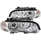 Anzo 2000-2003 BMW 3 Series E46 Projector Headlights w/ Halo Chrome