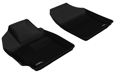 3D MAXpider 2007-2011 Toyota/Scion Yaris/XD Kagu 1st Row Floormat - Black L1TY02411509