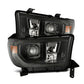 AlphaRex 07-13 Toyota Tundra / 08-17 Sequoia LUXX LED Proj HL Alpha-Blk w/Actv Light Seq. Sig + DRL 880825 *Discontinued