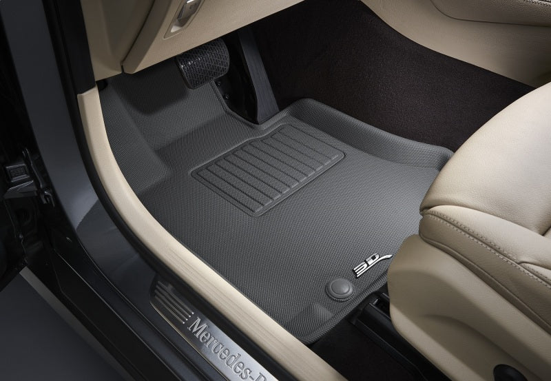 3D MAXpider 2017-2019 Volvo S90/V90 Kagu 1st Row Floormat - Gray L1VV02211501