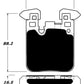 Porterfield Brake Pads for 2014 BMW M3 - Exc Ceramic Discs