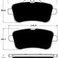 Porterfield Brake Pads for 2017 MERCEDES-BENZ GLS63 AMG