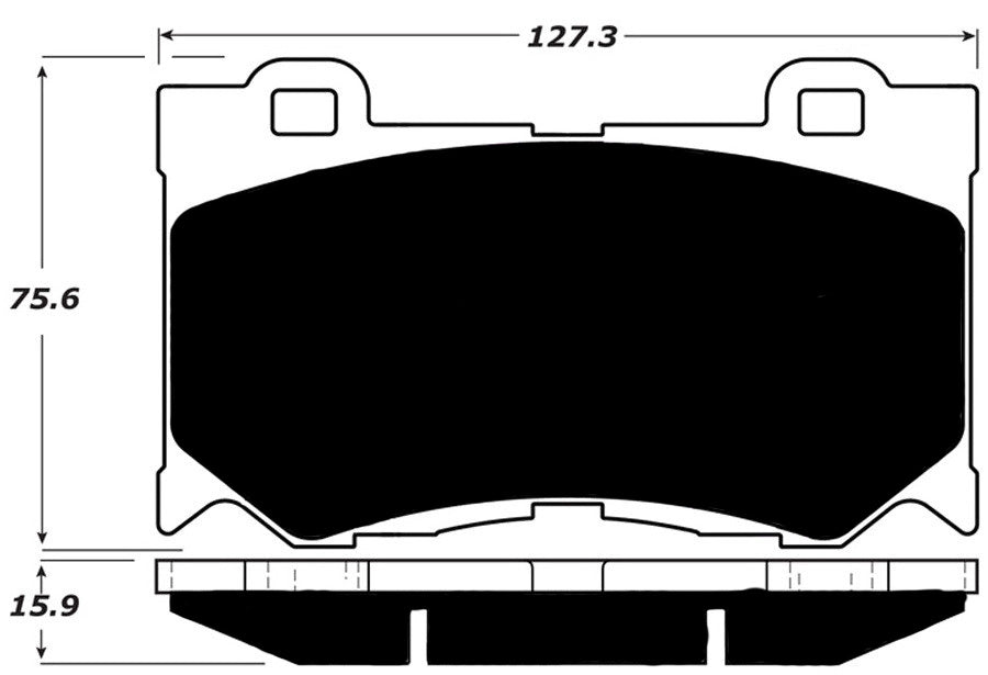 Porterfield Brake Pads for 2009 INFINITI G37 Sport Coupe 6MT