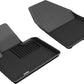 3D MAXpider 2019-2020 Hyundai Santa Fe Kagu 1st Row Floormat - Black L1HY09311509
