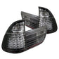 Spyder BMW E53 X5 00-06 4PCS LED Tail Lights Black ALT-YD-BE5300-LED-BK 5000781