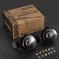 AlphaRex 02-08 Dodge Ram 1500/03-09 Ram 2500/3500 DoubleTap Dual Color LED Proj Fog Lights - Wt/Ambr 210005 *Discontinued