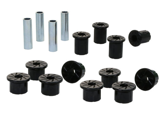 Whiteline 89-95 Toyota Pickup / 01-04 Toyota Tacoma Rear Leaf Spring Shackle Bushing Kit W73470