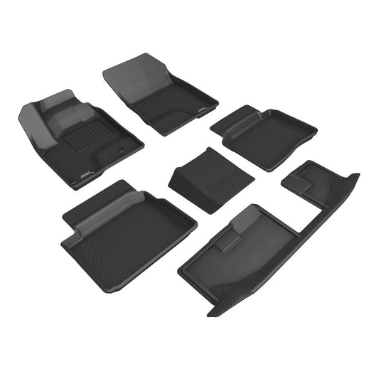 3D MAXpider 22-25 Mitsubishi Outlander Phev - Kagu Floor Mat - Black L1MT07301509