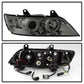 Spyder BMW Z3 96-02 Projector Headlights LED Halo Smoke High H1 Low H1 PRO-YD-BMWZ396-HL-SM 5009104