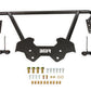 BMR Suspension 64-72 GM A-Body Front Reinforcement Brace - Black Hammertone CB410H