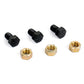 Cometic Gasket Cometic Torque Converter Bolts 3/8-24 x 5/8in-Grade 8 Black Oxide Finish w/ Nuts CF1003
