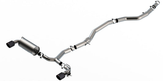 Borla 2020 Toyota Supra GR 3.0L I6 3in ATAK Catback Exhaust - Carbon Fiber Tips 140826CFBA