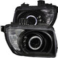 Anzo 2003-2006 Honda Element Projector Headlights w/ Halo Black