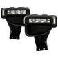 SPYDER 20-22 Ford F250/F350 Super Duty OEM Full LED Fog Lights W/ Switch - Clear 9051135