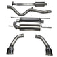 Corsa Performance 12-14 Scion FRS / Subaru BRZ Polished Sport Cat-Back Exhaust