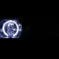 Anzo 1998-2005 Chevrolet S-10 Projector Headlights w/ Halo Black