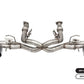 CORSA Performance Corsa 20-23 Chevrolet Corvette C8 RWD 3in Valved Cat-Back Delete w/ NPP w/4.5in CF Black PVD Tips 21105CFBLK