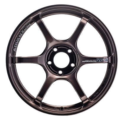 Advan RG-4 18x8.5 +44 5-114.3 Racing Copper Bronze Wheel